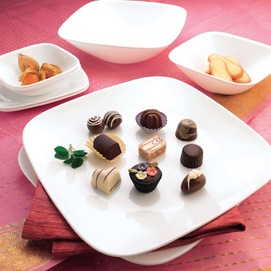 パール金属 ボウル 23cm コレール CORELLE スクエア 白 食器 皿 パール金属 ボウル 23cm コレール CORELLE スクエア 白 食器 皿