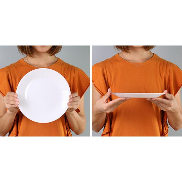 プレート 21.5cm CORELLE コレール ウインターフロスト 強化ガラス 5枚セット （ 食洗機対応 電子レンジ対応 オーブン対応 白 ホワイト 中皿 皿 お皿 ）｜livingut｜06