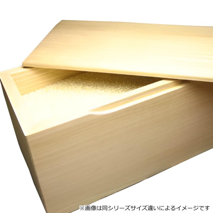 米びつ 桐製 10kg 無地 （ 米櫃 ライスボックス ライスストッカー 10kg