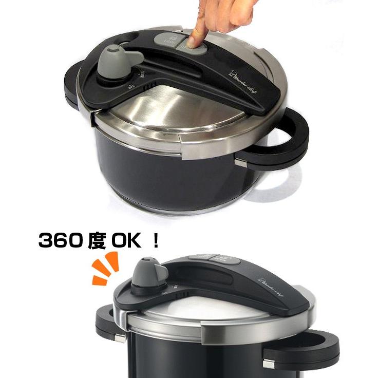 □在庫限り・入荷なし□Wonder chef ワンダーシェフ 圧力鍋 オース