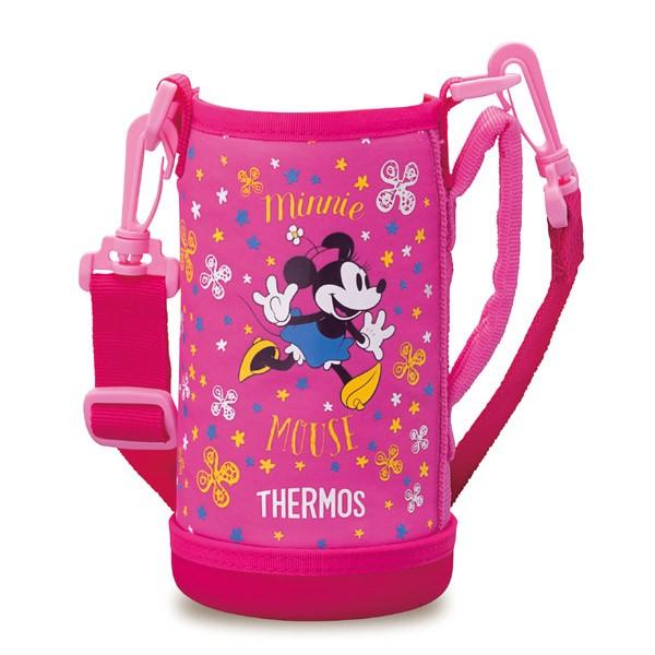 ハンディポーチ(ストラップ付) 水筒 部品 サーモス(thermos) FHO-600WFDS 専用 ミニーマウス ( すいとう パーツ 水筒カバー )|livingut|02