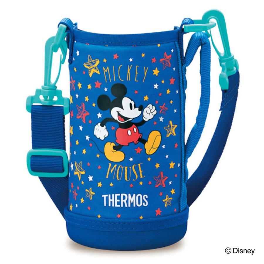 ハンドメイド　オーダー　水筒　カバー　サーモス  600 THERMOS サーモス ポーチ FHO600WF ブルースター （ すいとう パーツ