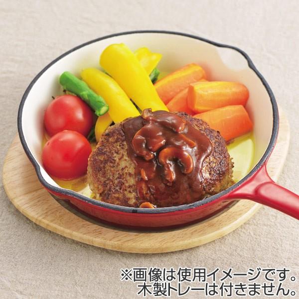 フライパン 鉄鋳物製 スキレット 16cm ルージュ ホーロー加工 IH対応