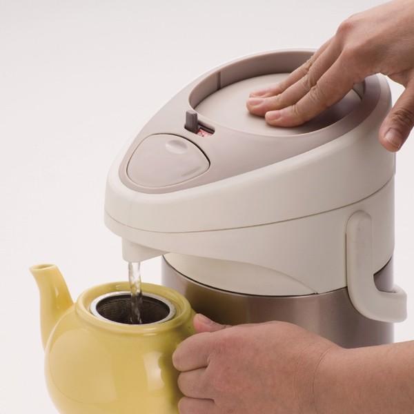 パール金属 エアーポット ポット ケトル 魔法瓶 保温 保冷 2.5L メタル