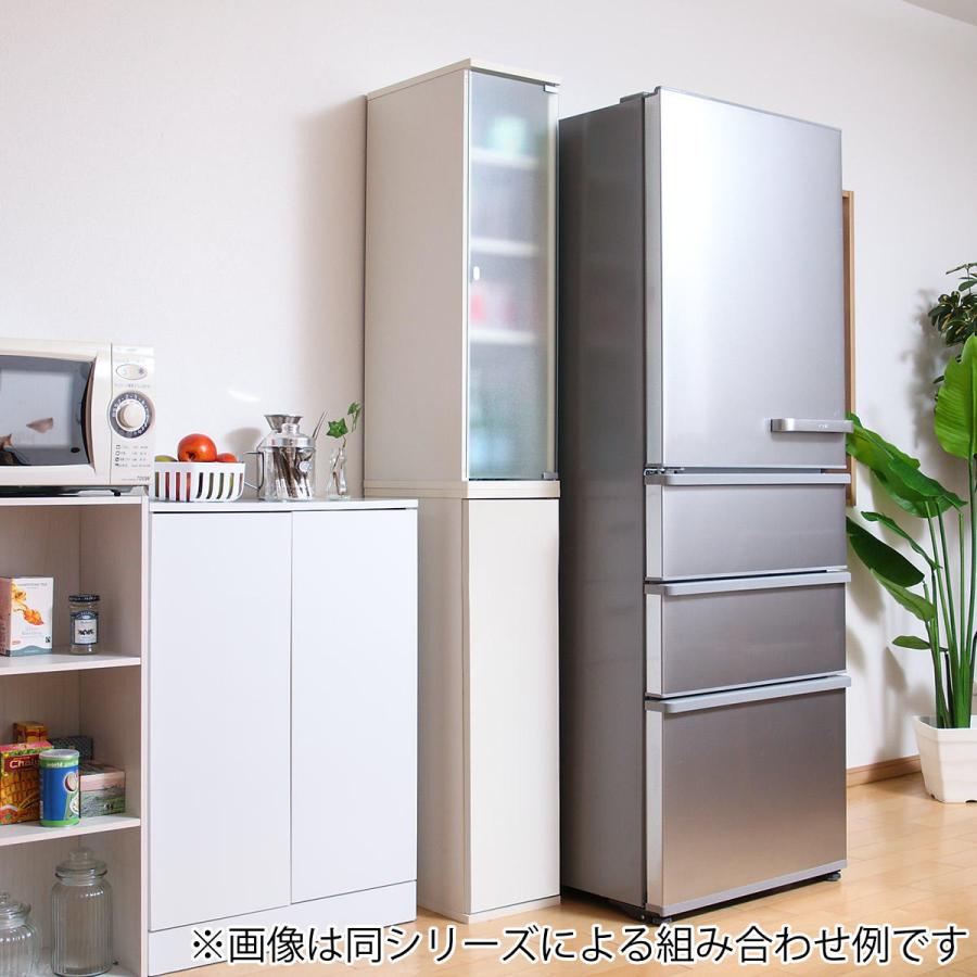 朝日木材加工 キッチン収納 すき間収納 食器棚 ガラス 朝日木材加工 キッチン収納 すき間収納 食器棚 ガラス