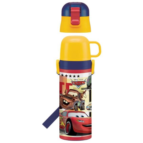 Disney（ディズニー） 子供用水筒 カーズ ステンレスボトル 直飲み