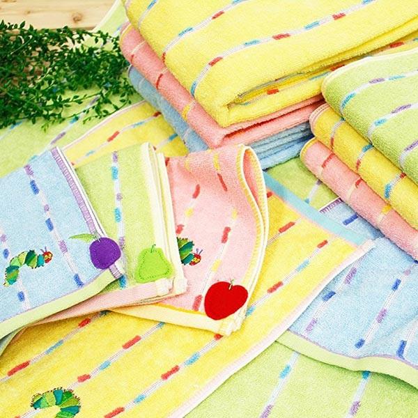バスタオル はらぺこあおむし オーガニック （ タオル キャラクター