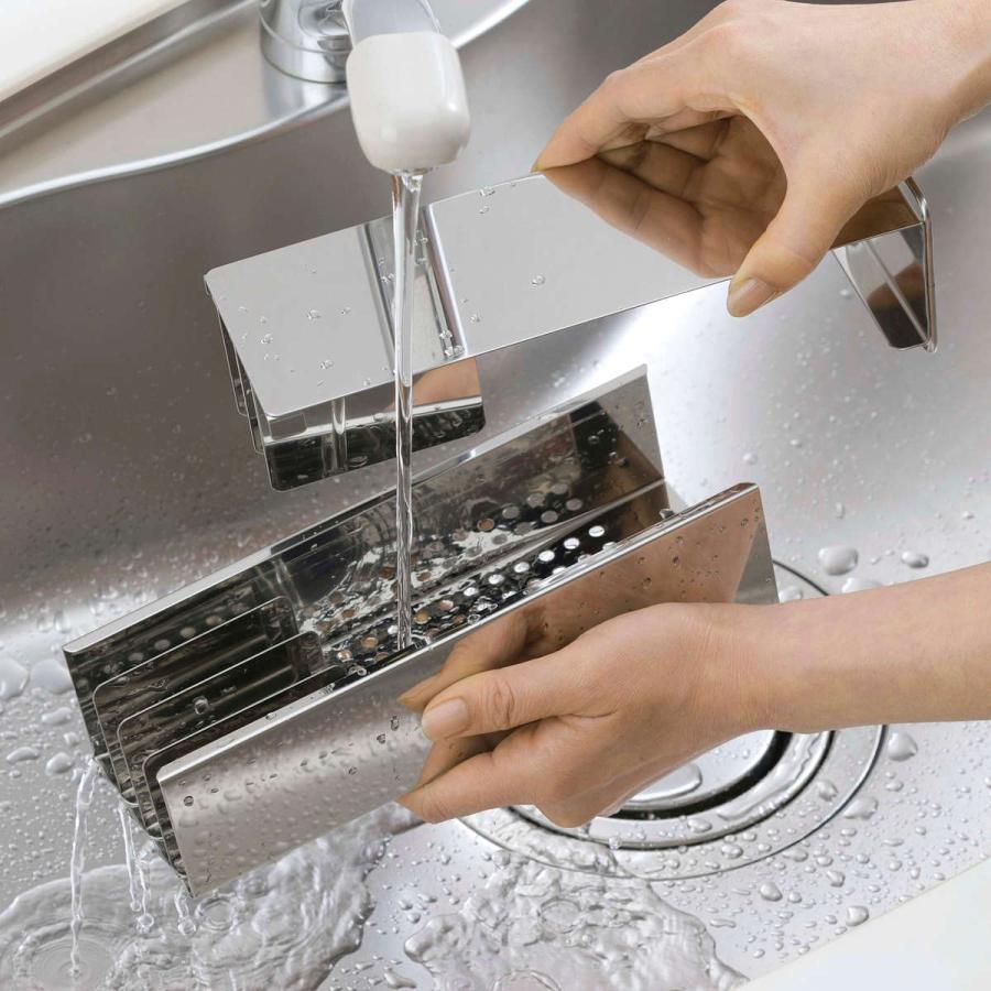 下村企販 包丁スタンド （ ステンレス 日本製 包丁立て ナイフスタンド