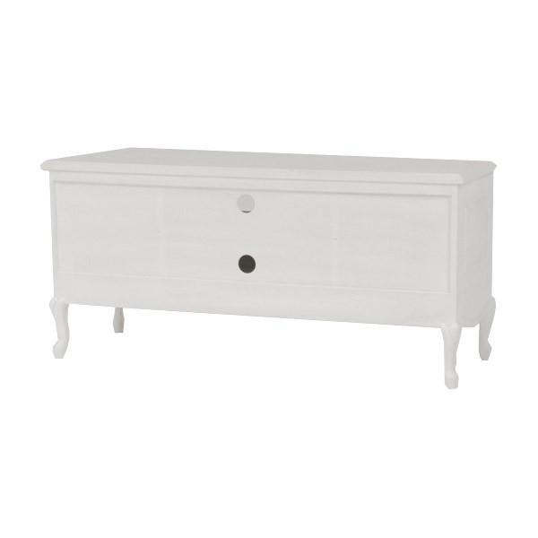 テレビ台 幅150cm 姫系 完成品 引出し付 HAMPTON （ リビングボード 白