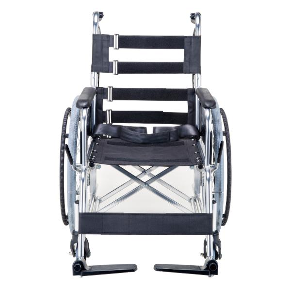車いす 介助式 背折れタイプ 座面幅38cm 非課税 （ 車椅子 車イス 介護