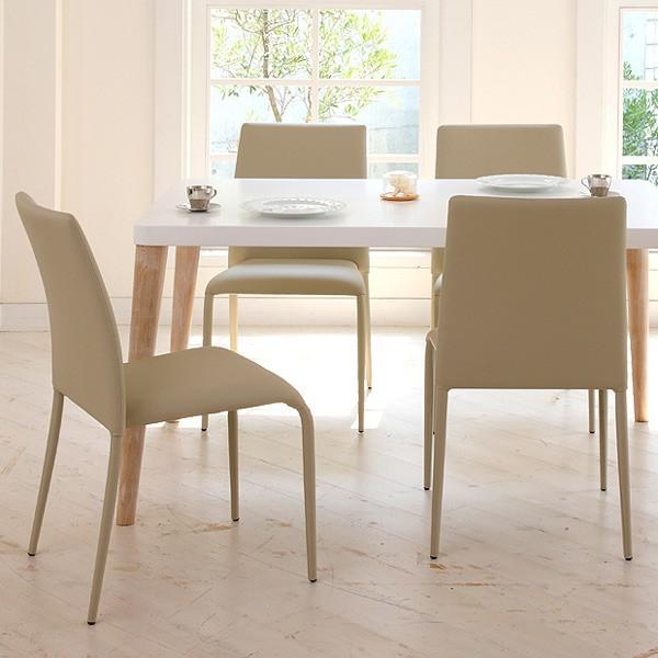 チェア ダイニングチェア スタッキングチェア リンク 4脚セット