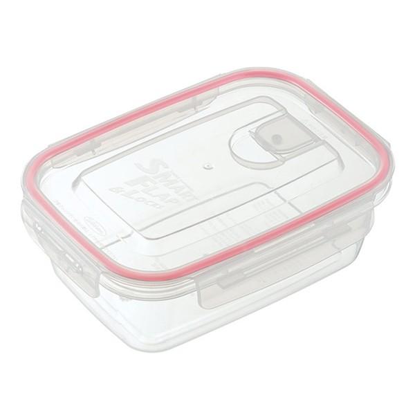保存容器 スマートフラップ＆ロックス 角型 900ml 2個セット （ シール