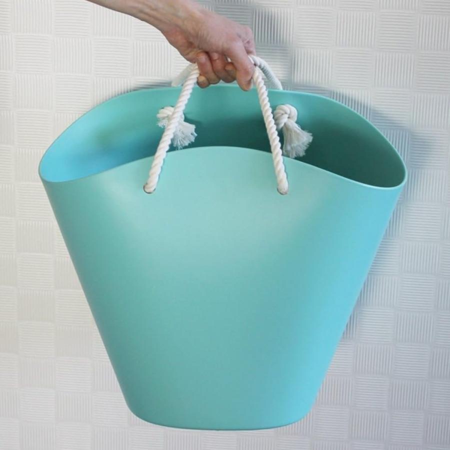 八幡化成 収納バスケット L 幅45×奥行34×高さ37cm プラスチック製