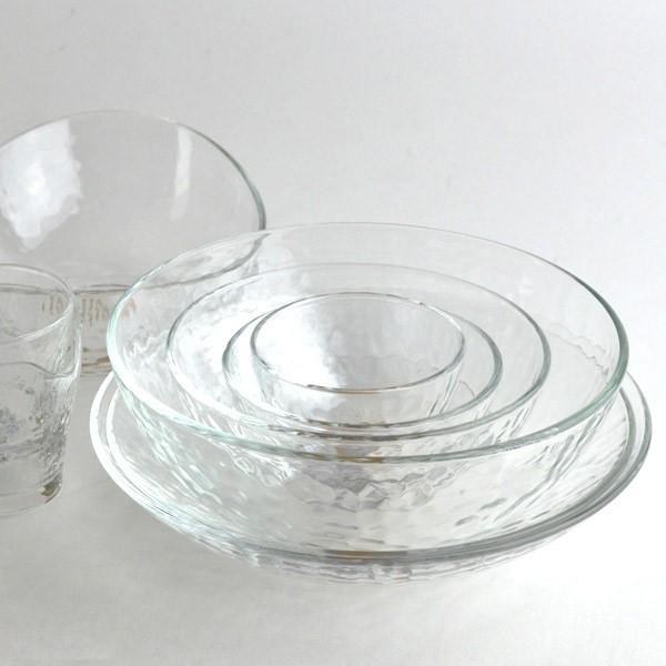 サラダボウル 23cm ガラス食器 グラシュー （ ボウル 器 ガラス 食器