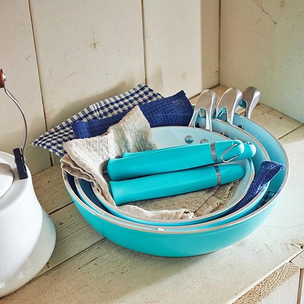 ケヴンハウン　セラミックフライパン　ツイストハンドル　5pcsセット ケヴンハウン ツイストハンドル セラミックフライパン5点セット