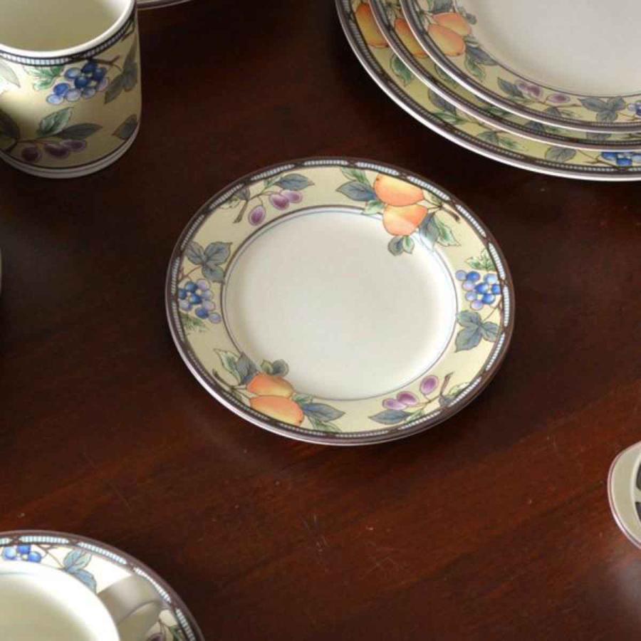 プレート 17cm 洋食器 ガーデンハーベスト 硬質陶器 （ 食洗機対応