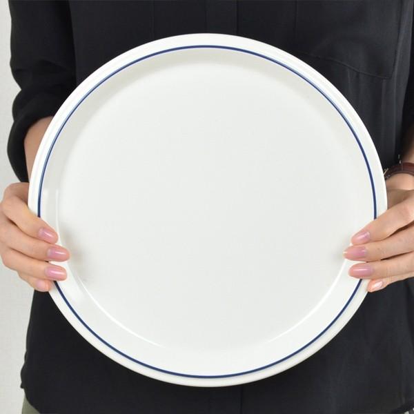 プレート 27cm コンコード ブルーライン 洋食器 陶器 （ 食器 皿 大皿