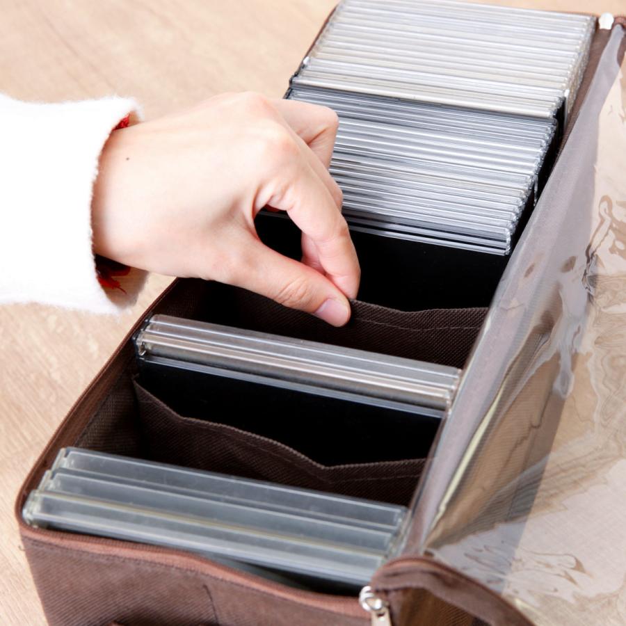 東洋ケース（TOYOCASE） 収納ボックス CDサイズ 幅35×奥行13.5×高さ