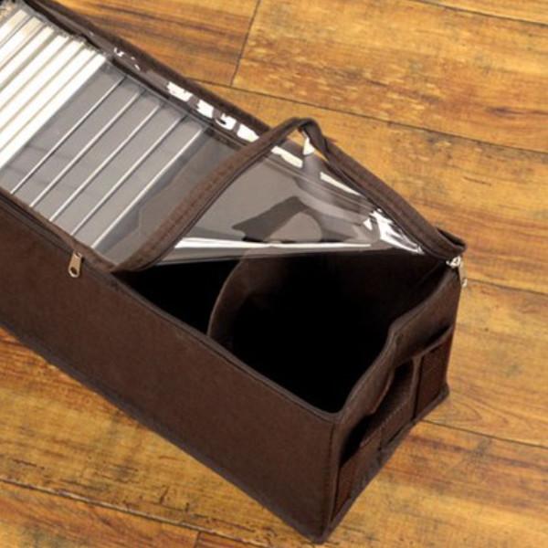 東洋ケース（TOYOCASE） 収納ボックス CDサイズ 幅35×奥行13.5×高さ