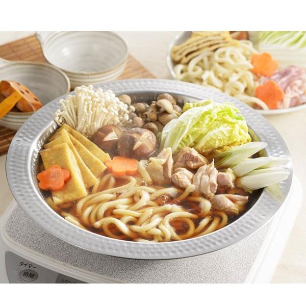 美味彩菜ちりすき鍋 26cm ステンレス製 IH対応 （ ガス火対応 両手鍋