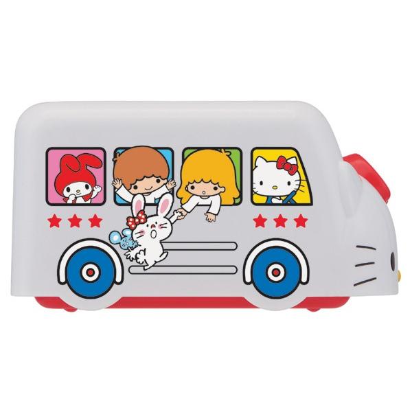 sanrio お弁当箱 バス型ランチボックス サンリオキャラ 70s 2段 sanrio お弁当箱 バス型ランチボックス サンリオキャラ 70s 2段