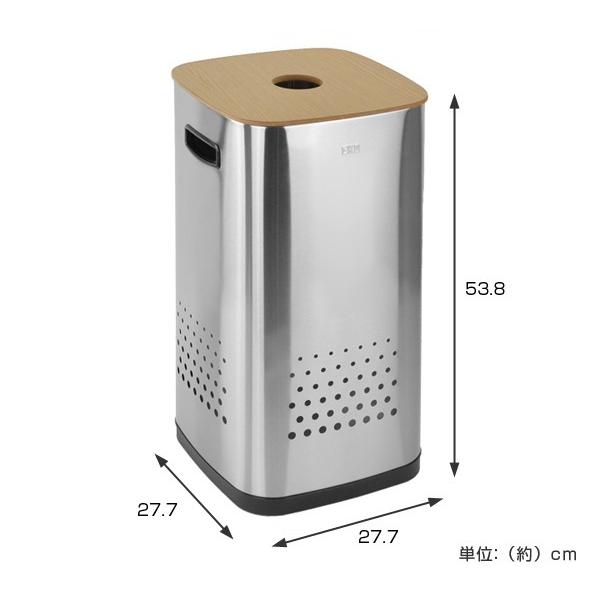 ランドリーバスケット ランドリービン 30L EKO ステンレス