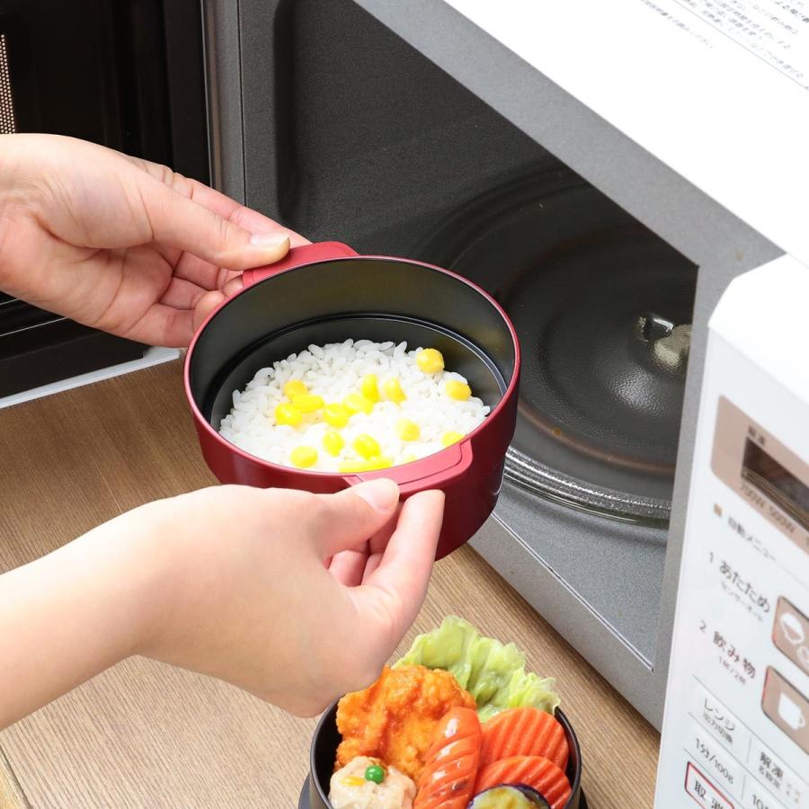 弁当箱 2段 ココポット ラウンド 丸型 530ml （ お弁当箱 ランチ