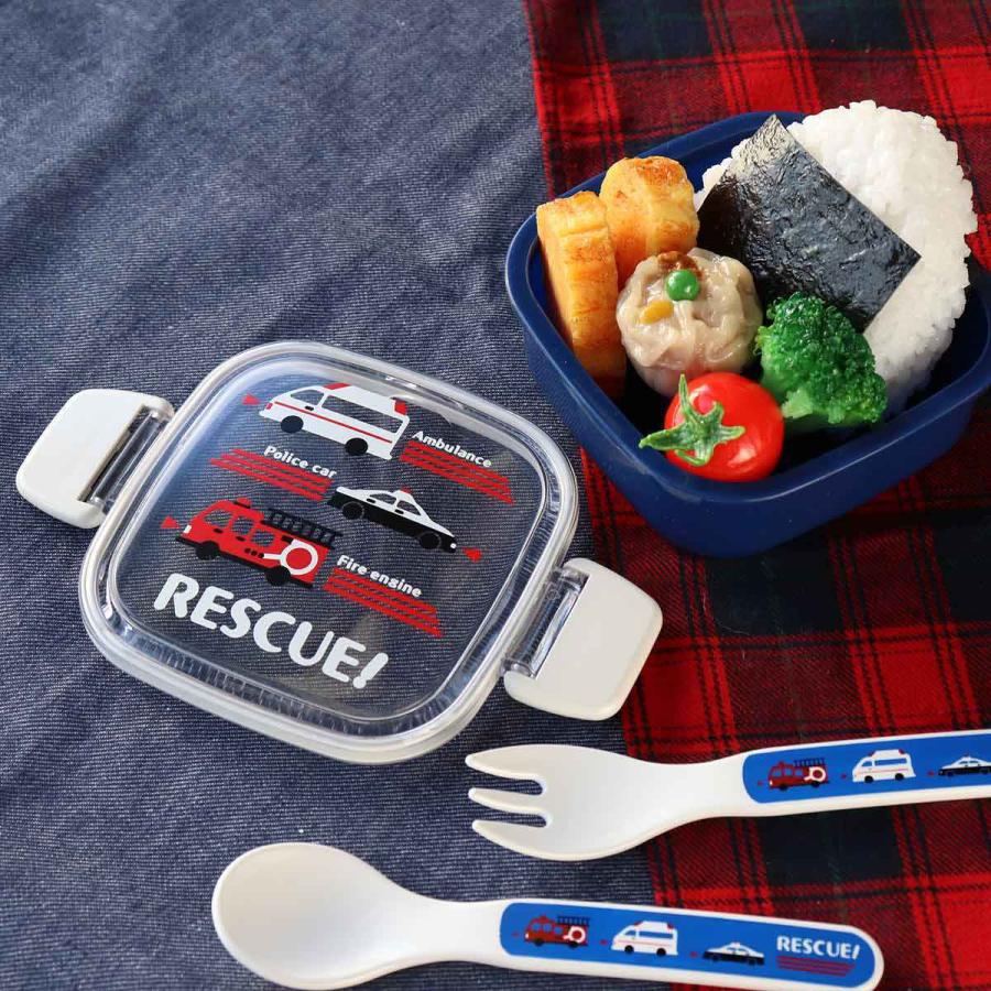 弁当箱 1段 240ml はたらくくるま （ お弁当箱 ランチボックス レンジ