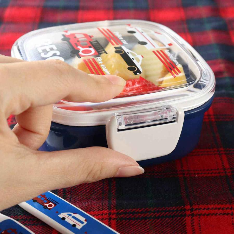 弁当箱 1段 240ml はたらくくるま （ お弁当箱 ランチボックス レンジ