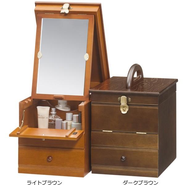 コスメティックボックス ネオ 日本製 幅21cm （ メイクボックス