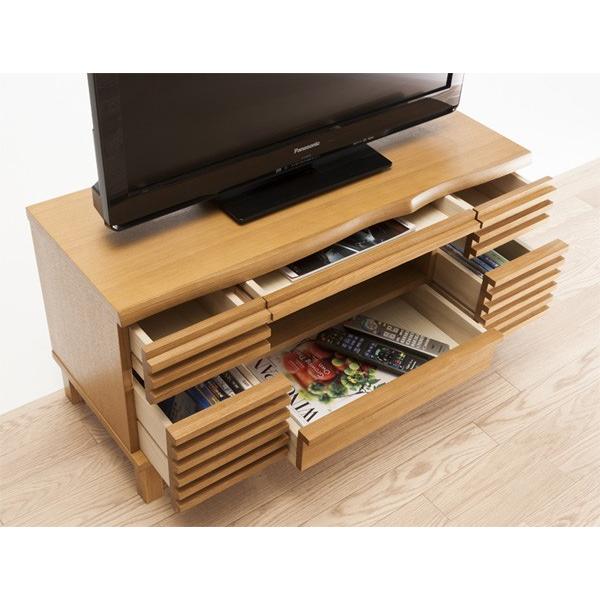 テレビ台 TVボード 天然木 シンプルデザイン タイム 幅90cm （ TV台
