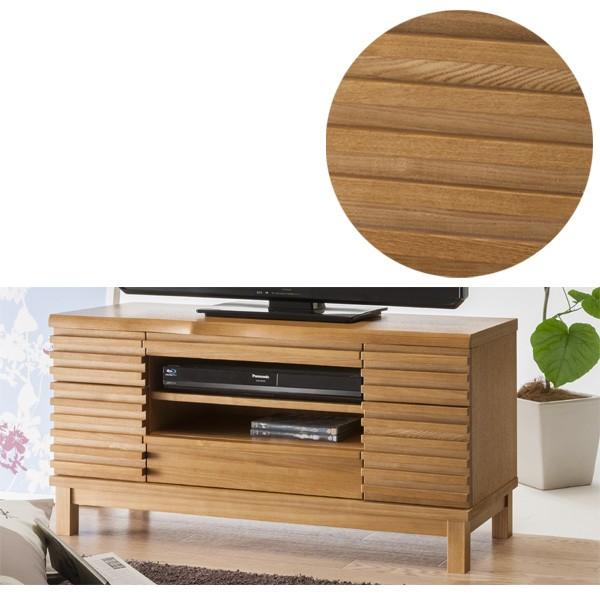 テレビ台 TVボード 天然木 シンプルデザイン タイム 幅90cm （ TV台