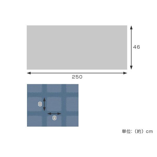 はがせる　壁紙　カンタンすぎるウォールシート　スクエアブルー （ 壁紙シート はがせる壁紙 ウォールステッカー ）｜livingut｜03