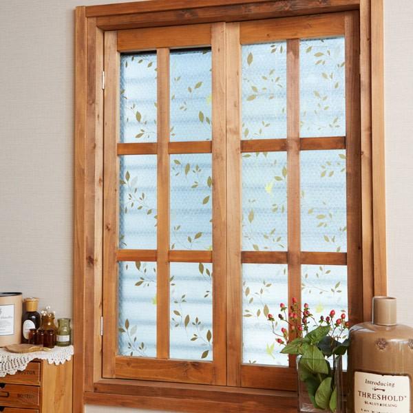 断熱シート マドピタシート ガーデン柄 （ 窓貼りシート 結露防止 保温