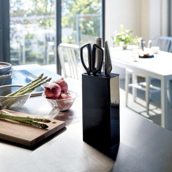 tower 特典付き 山崎実業 キッチンナイフ＆ハサミスタンド タワー