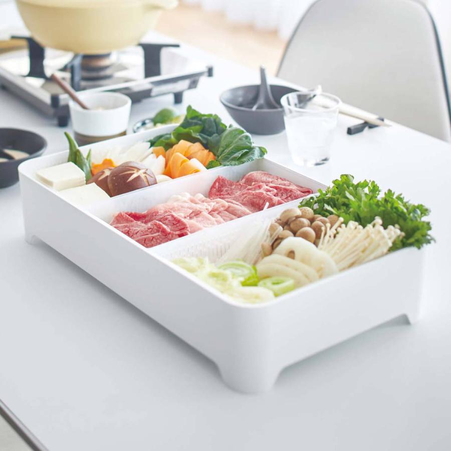 tower 特典付き 山崎実業 卓上水切りトレー タワー 角型
