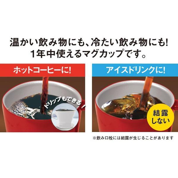 マグカップ　カフェマグ　ミニーマウス　真空断熱構造　ステンレス製　330ml　フタ付き （ キャラ 保温 保冷 ステンレスマグカップ ）｜livingut｜03