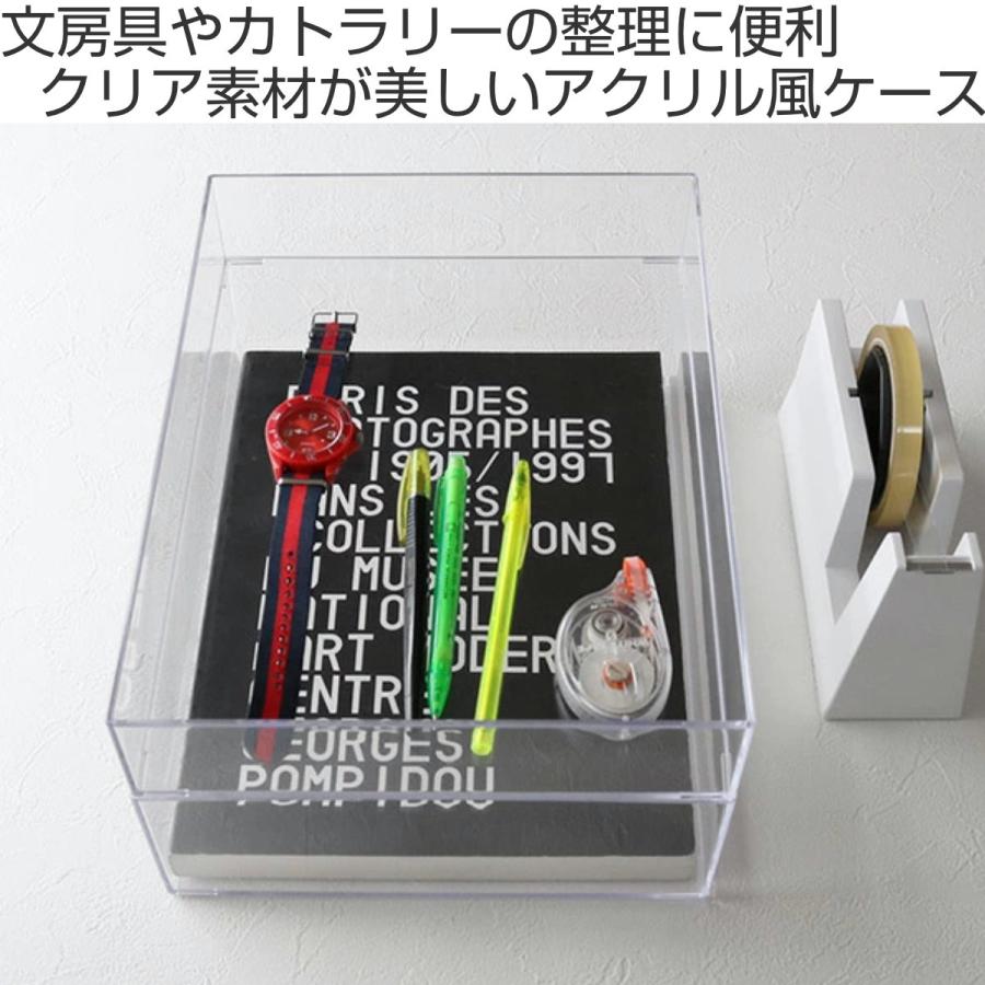 クリアケース 書類 フタなし A4対応 書類整理 収納 トレー 小物 クリアケース 書類 フタなし A4対応 書類整理 収納 トレー 小物