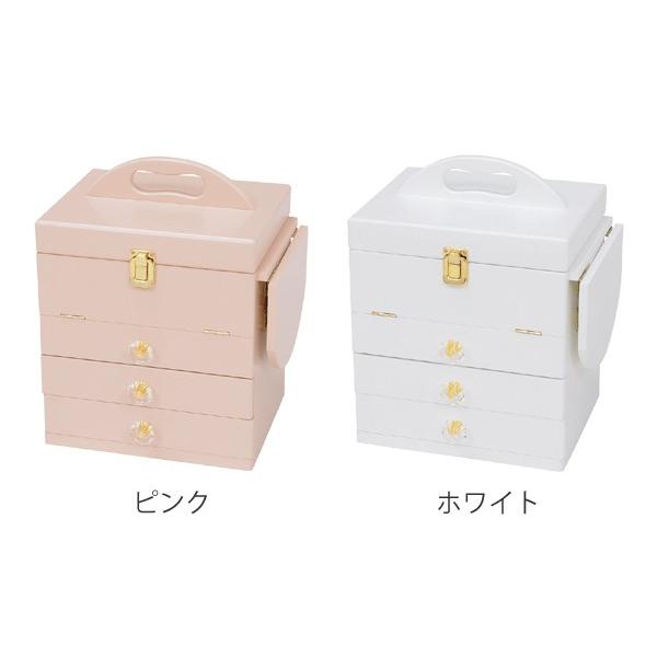 送料無料♥21610円→8500円！最安値　三面鏡ドレッサー　メイクボックス コスメボックス 三面鏡 （ メイクボックス ドレッサー メイク台