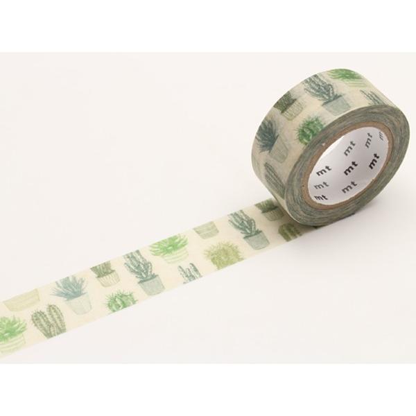 マスキングテープ mt ex サボテン 幅20mm （ カモ井加工紙 マステ 和