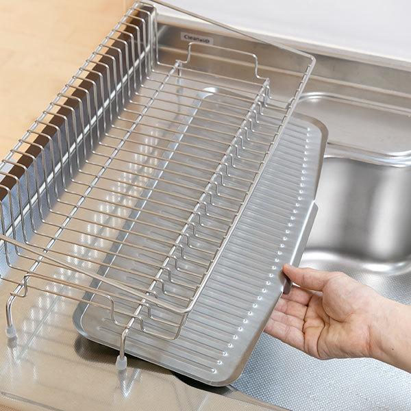 レイエ　水切りカゴ　新品未使用 キッチンスペースを有効活用】 leye シンクの中でも外でも水切り