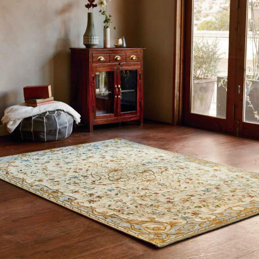 コブラン織り ラグ カーペット MORIYOSHI（モリヨシ） ラグ カーペット ゴブラン織り アンドレス 200