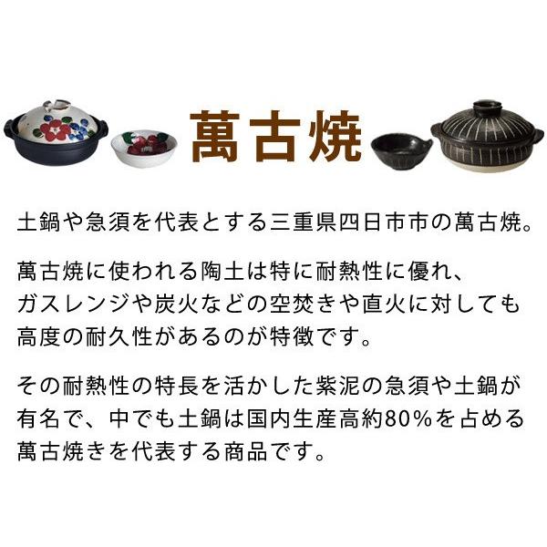 土鍋 マジカルどなべ 黒釉一珍 6号 （1〜2人用） IH対応 日本製
