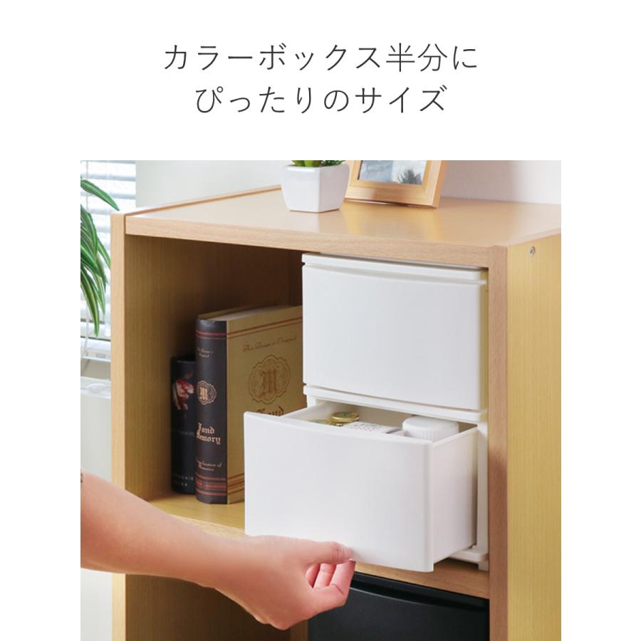 収納ケース 引き出し 幅19.5×奥行26.5×高さ26.5cm A5 深2段 収納ケース 引き出し 幅19.5×奥行26.5×高さ26.5cm A5 深2段