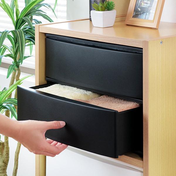 収納ケース 引き出し 幅39×奥行26.5×高さ26.5cm ワイド 深2段 収納ケース 引き出し 幅39×奥行26.5×高さ26.5cm ワイド 深2段