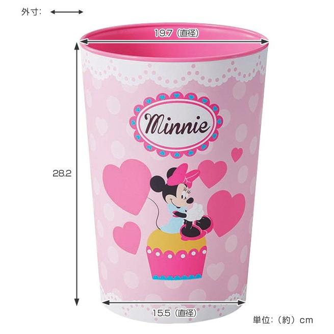 Disney（ディズニー） ゴミ箱 6L ミニーマウス ごみ箱 キャラクター