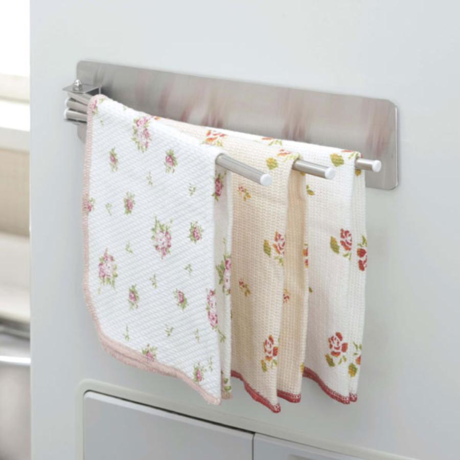 下村企販 ふきん掛け ピタッとステンレスふきん掛け （ 日本製