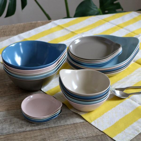 ボウル 13cm il mio 洋食器 取っ手付 合成漆器 同色5個セット （ 電子
