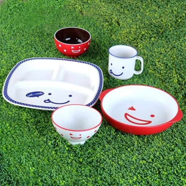 ボウル 10cm ノーティ キッズ茶碗 洋食器 樹脂製 日本製 （ 電子レンジ
