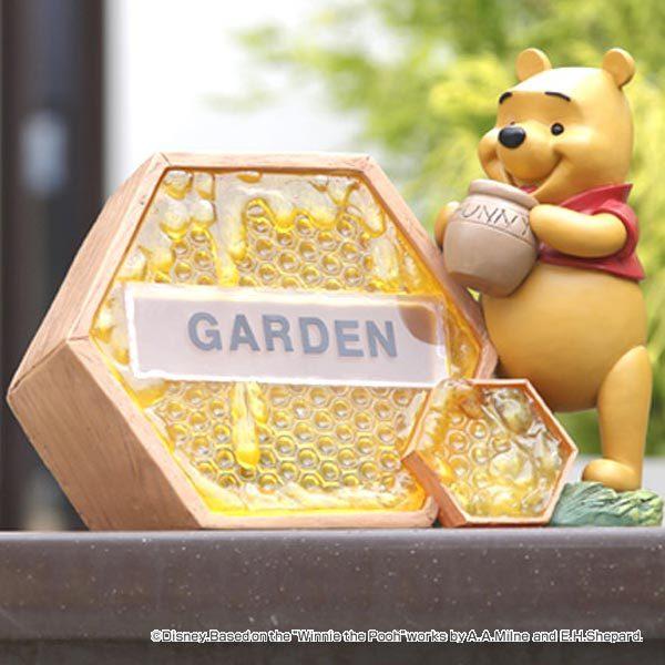 くまのぷーさん　ソーラーネームライト Disney（ディズニー） □在庫限り・入荷なし□ ソーラーライト